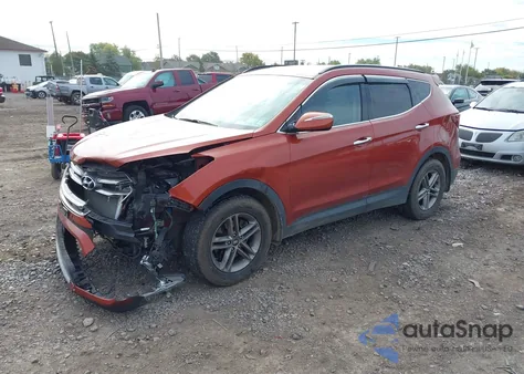 2018 Hyundai Santa Fe Sport 2.4L из США, поврежденный, VIN 5XYZUDLB6JG506749